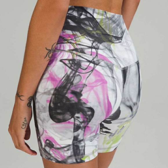 Lululemon Throwback Print Align High-Rise Short Size 0 - Picture 2 of 15